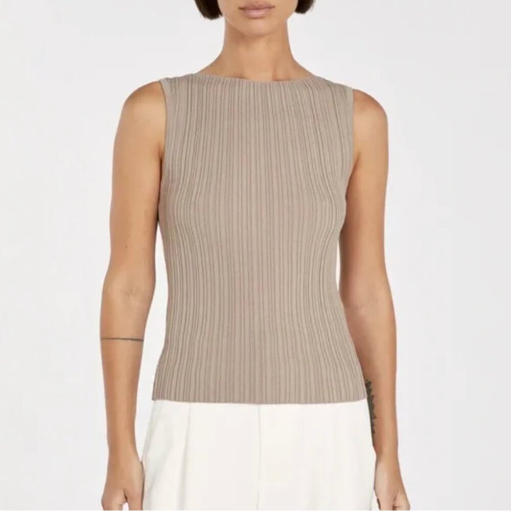 DISSH Knit Ribbed Tank - Size Small